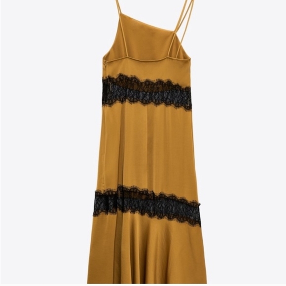 Zara NWTs Satin Slip Dress - Picture 6 of 12
